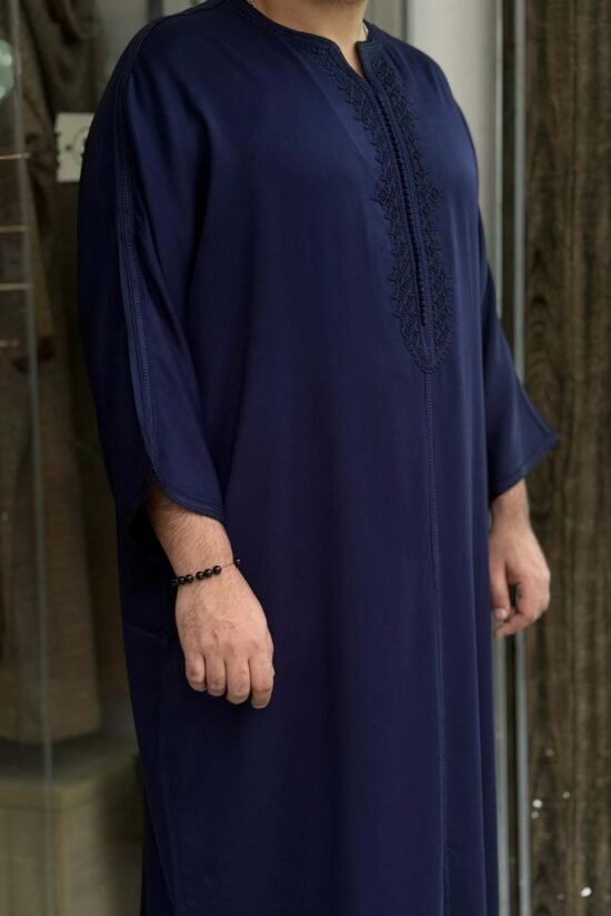 Mlifa Cotton Gandoura 100% Handmade